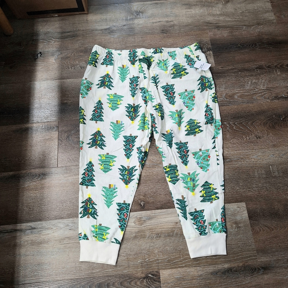 Old Navy "Flannel Jogger Tree Print", XXL Unisex, RN#54023, NWT